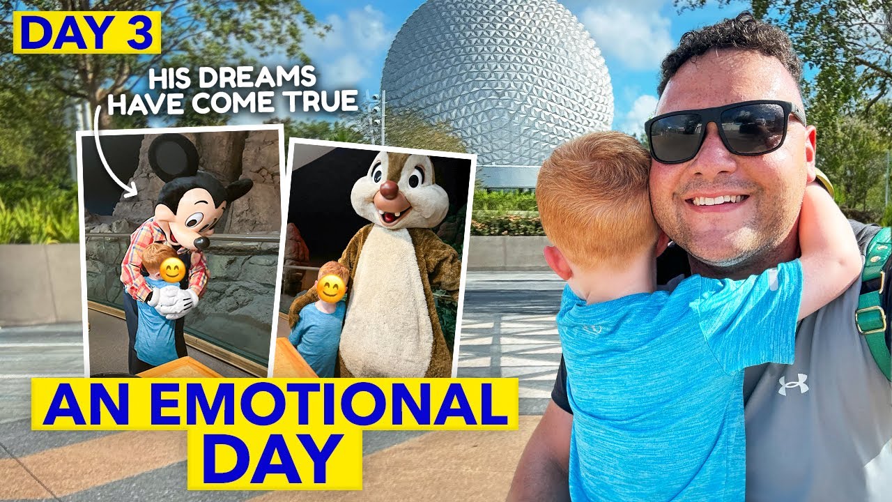 EMOTIONAL DAY IN EPCOT | Garden Grill, Cosmic Rewind & Saratogo Springs
