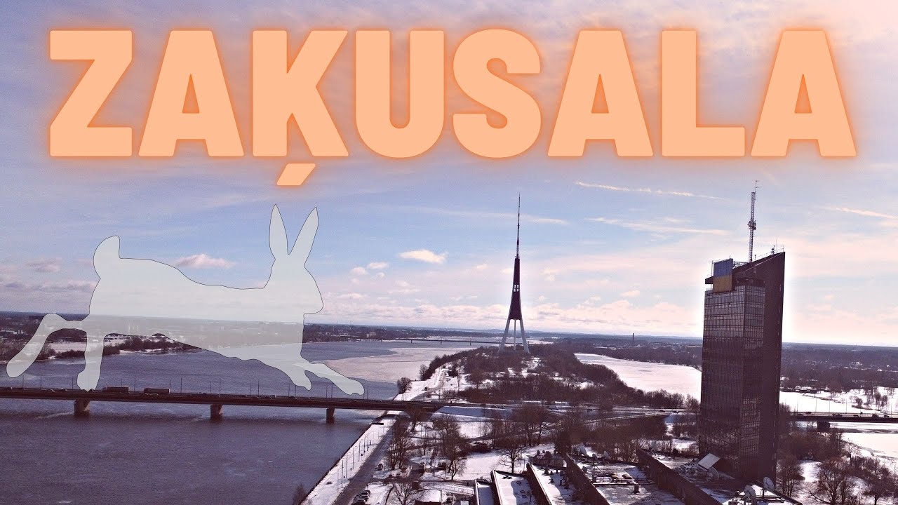 Zaķusala | Hare Island in Riga (02/2023)