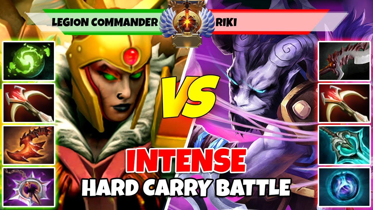LEGION COMMANDER (Carry) vs RIKI (Carry) - Epic Battle Of Immortal Rank Dota 2 Players - Z Dota 2