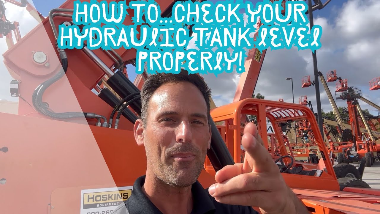CHECK Hydraulic Fluid Levels like a PRO! #forkliftoperator  //  @RyansLiftLab