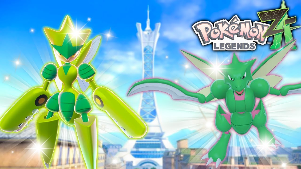HOW TO EASILY GET SHINY SCYTHER IN POKEMON LEGENDS Z-A! Shiny Mega Scizor / AFK Method