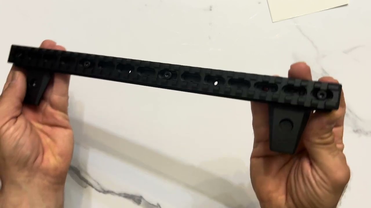 TACKFORM TOYOTA 4RUNNER 2010-2024- ASSAULT TRACK PICATINNY DASH BRACKET, without Drilling