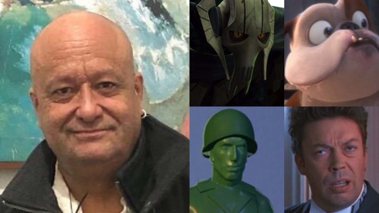Personajes doblados por Eduardo Giaccardi (voz del General Grevious de Star Wars) | roddmu