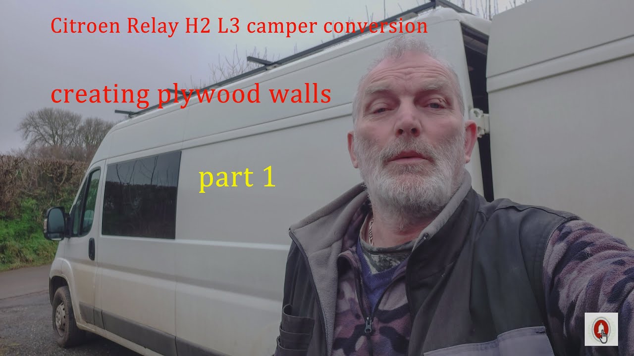 Citroen Relay H2 L3 camper conversion wall installation