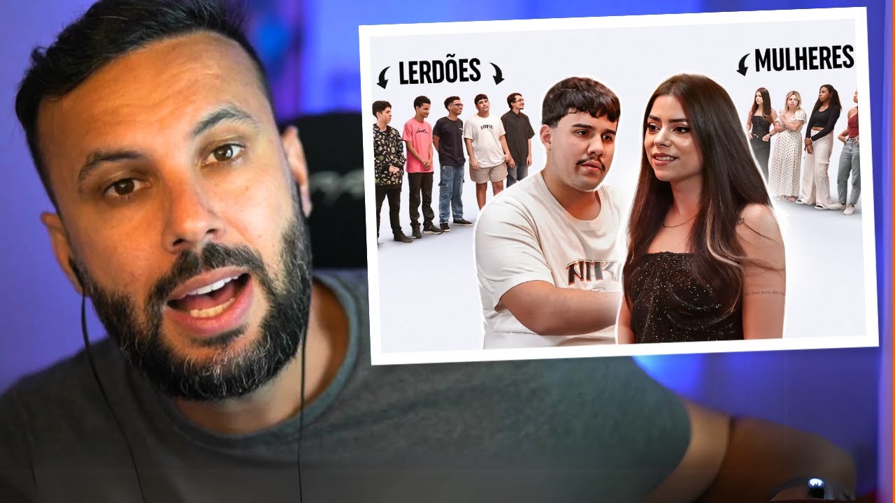 5 LERD&Otilde;ES CHEGANDO EM MULHER - REACT NERD SEDUTOR