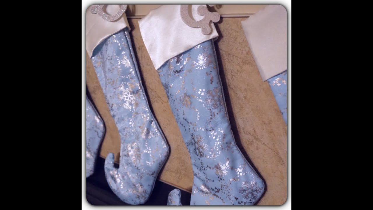 DIY: Sew a Christmas Stocking w/ Lining & Cuff, No Raw Seams