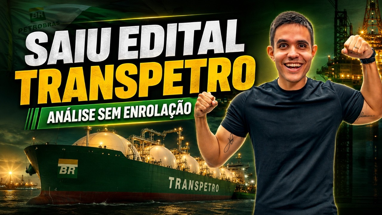 Edital TRANSPETRO PUBLICADO! Tem vaga de n&iacute;vel M&Eacute;DIO! Todos os detalhes aqui!