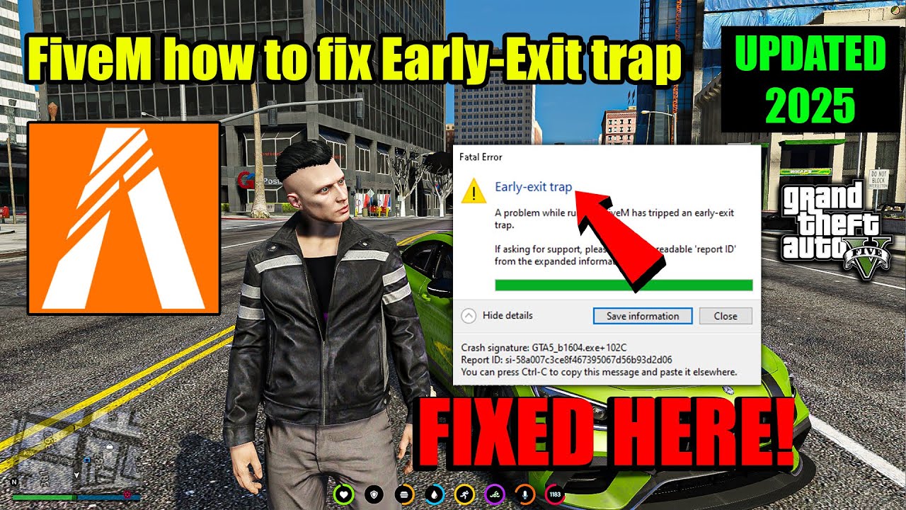 FiveM how to fix Early-Exit trap | FiveM Fatal Error Fix in 2025