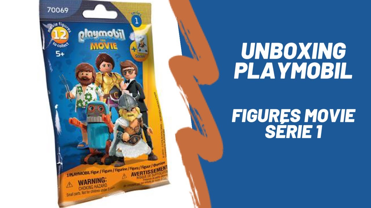 Unboxing Playmobil-Figures Movie série 1