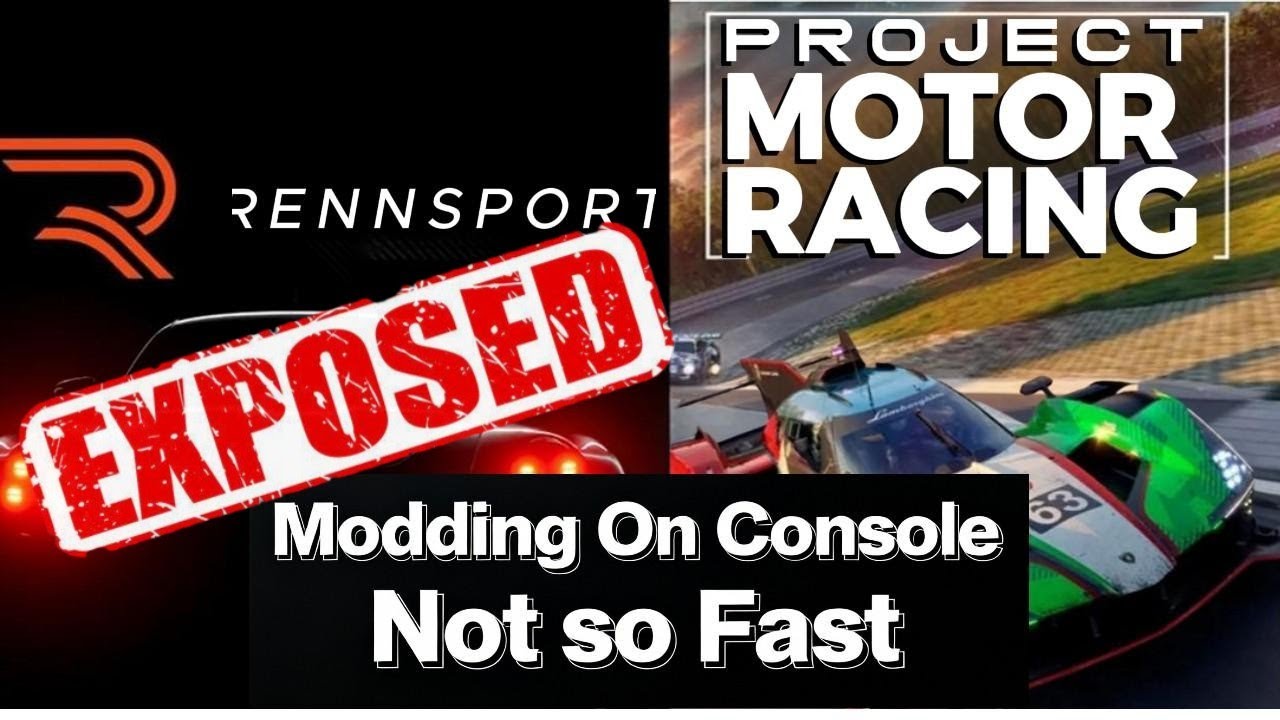 Rennsport против PMR: Моддинг консолей РАСКРЫТ: Чего вам не расскажут!
