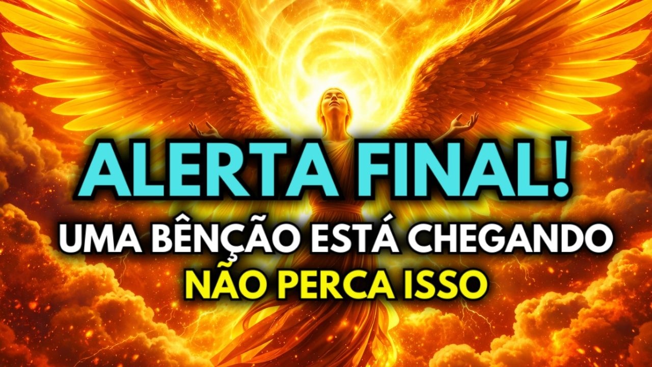 🔴 FALTAM APENAS 3 MINUTOS — O ARCANJO MIGUEL DIZ: A MAIOR NOTÍCIA QUE O CÉU JÁ LIBEROU ESTÁ........