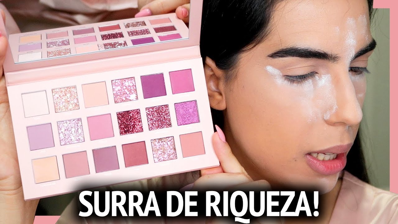HUDA BEAUTY me mandou R$5000 de makes... DE GRAÇA!!!!! 💸😱