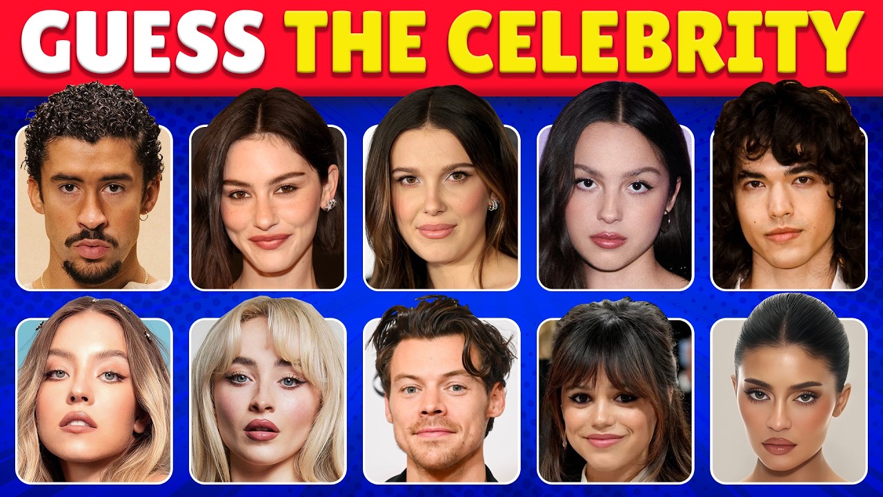 Ultimate Guess The Celebrity Trivia | Guess Celebrity in 3 Seconds  | Celebrity Quiz