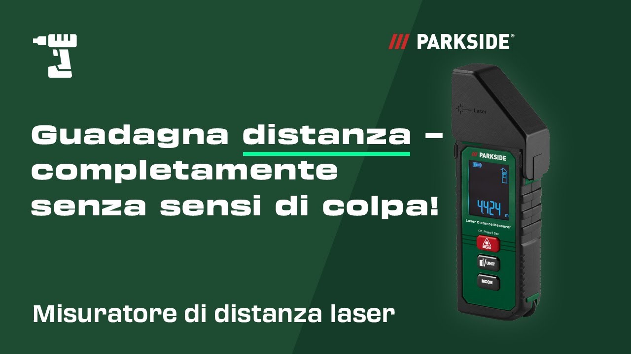 Il distanziometro laser PARKSIDE in #ToolTalk