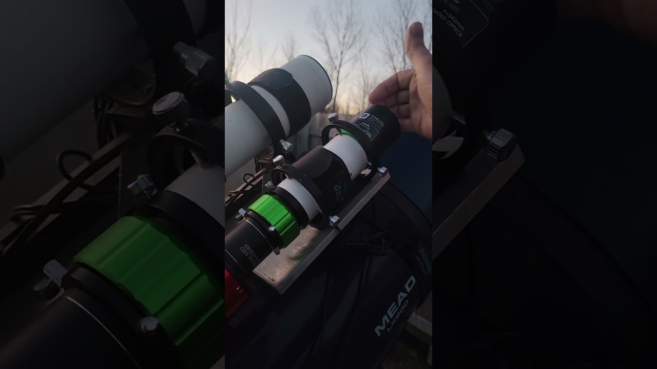 My telescope setup, explained.  #telescope #astrophotography #Meade #WilliamsOptics #ParamountMX