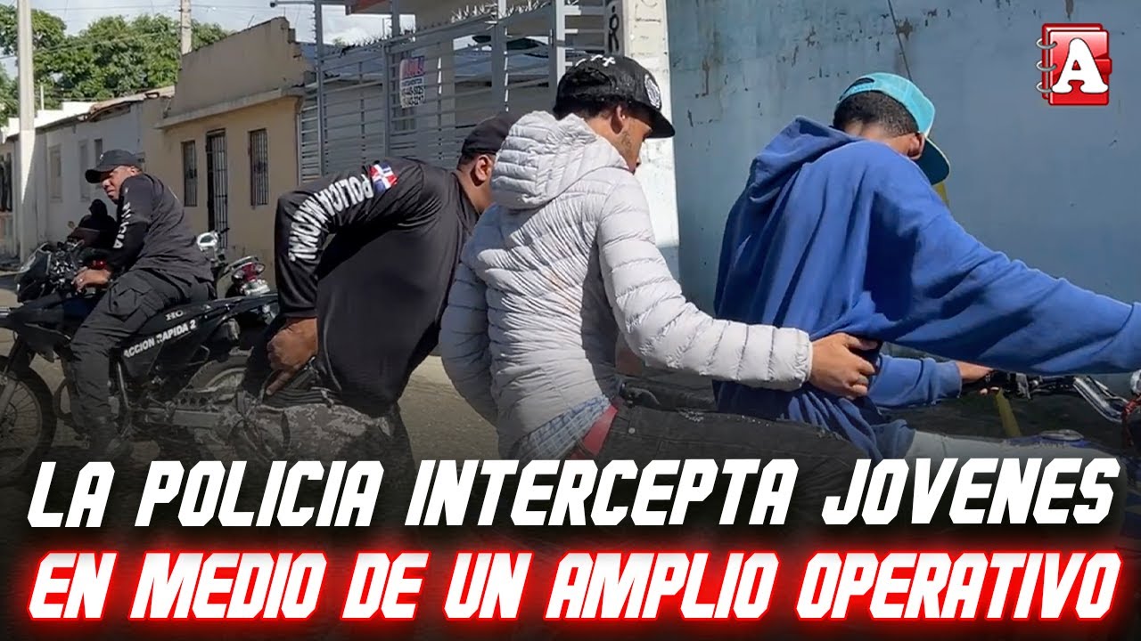 MIREN LO QUE OCURRIÓ EN ESTE OPERATIVO POLICIAL DE LA MAÑANA