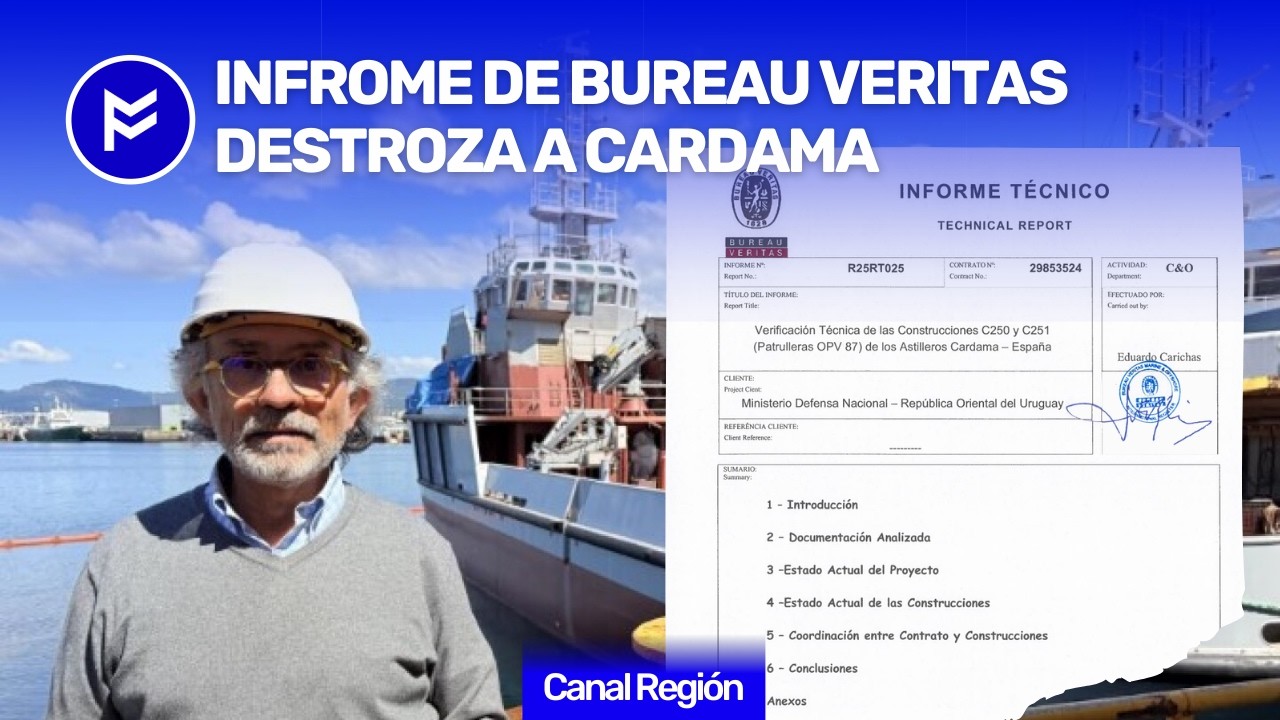 🚨CASO CARDAMA🚨INFORME T&Eacute;CNICO DE BUREAU VERITAS LOS DESTROZA