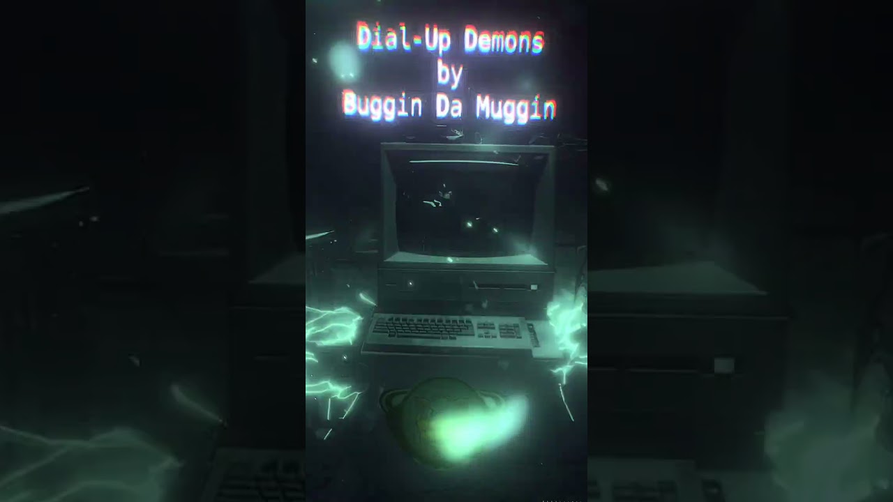 Dial-Up Demons | Glitchcore Internet Meltdown (AI Music Video) 