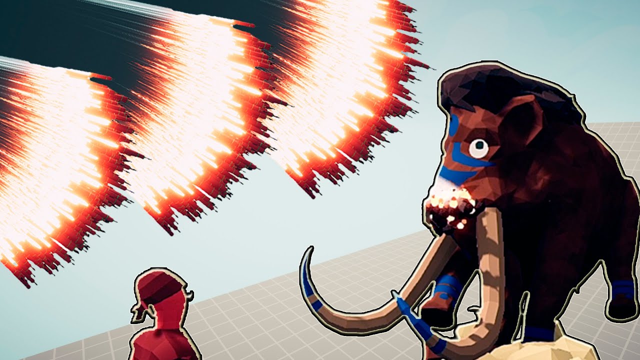 EVERY GOD vs MAMMOTH - Totally Accurate Battle Simulator | TABS