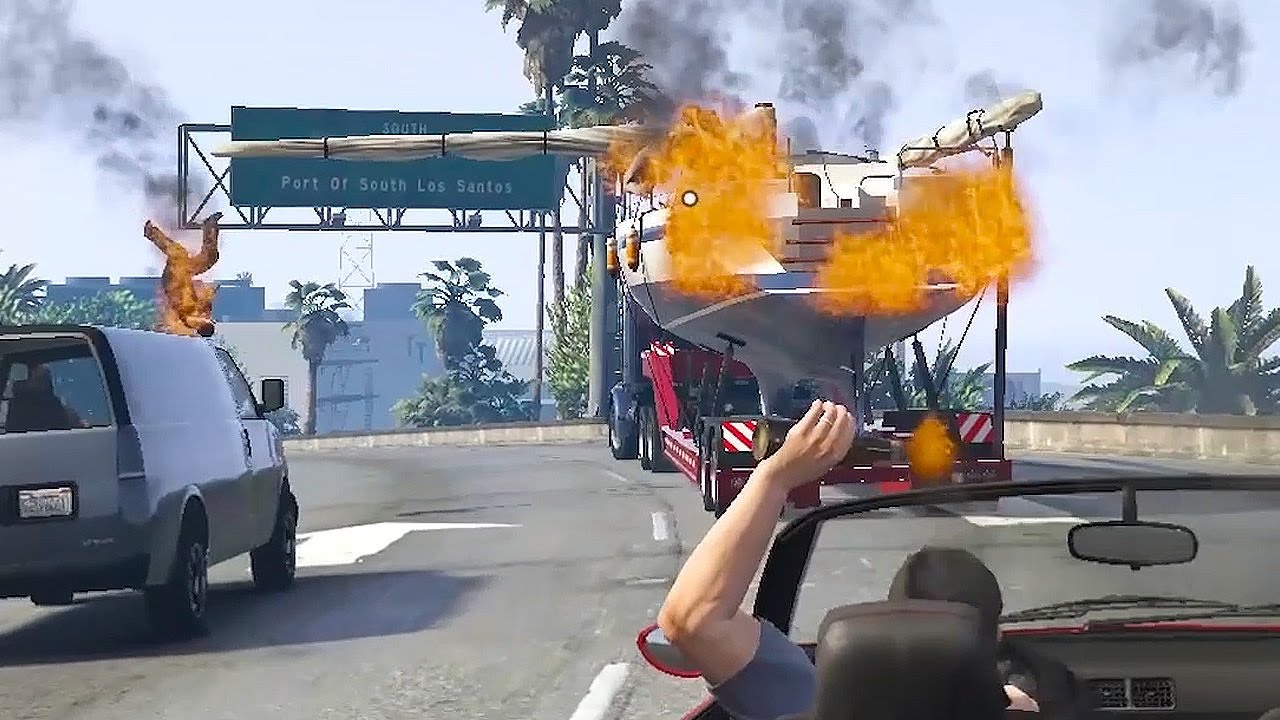Molotovs Break A LOT Of GTA 5 (Facts and Glitches) - DarkViperAU