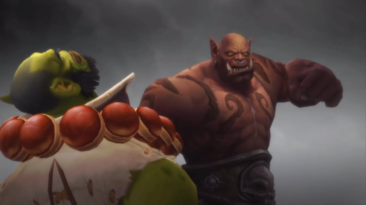 Thrall vs. Garrosh - Epic Cinematic (WoD Spoilers)