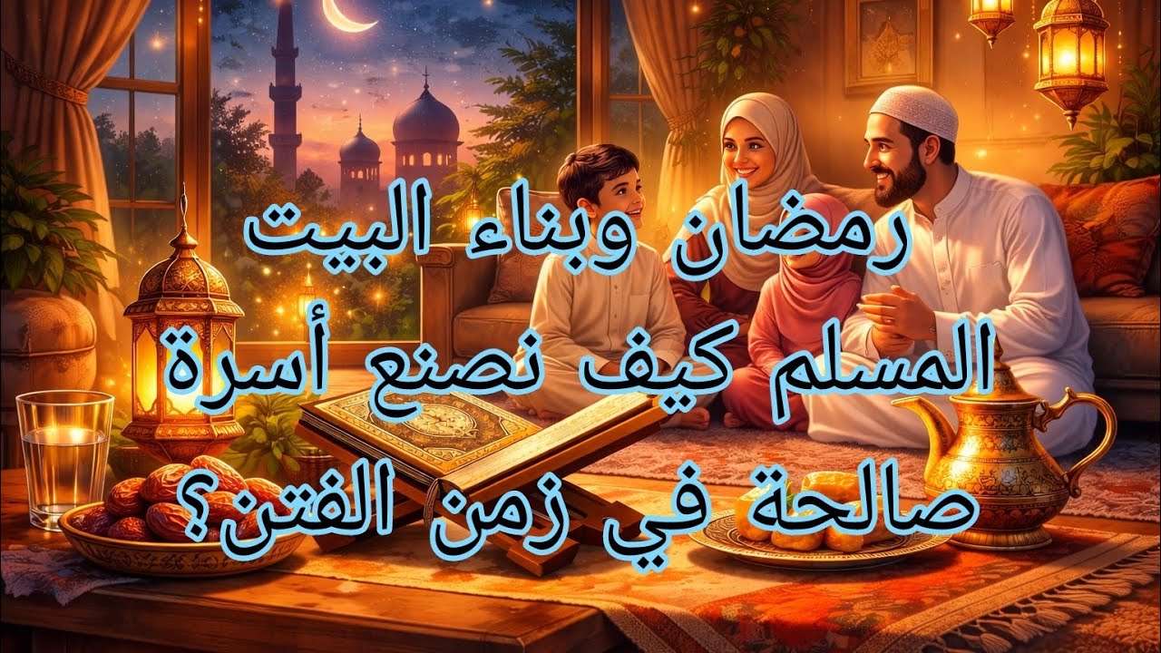 رمضان فرصة لإنقاذ بيتك | خطوات عملية لبناء أسرة مسلمة قوية#رمضان 2026