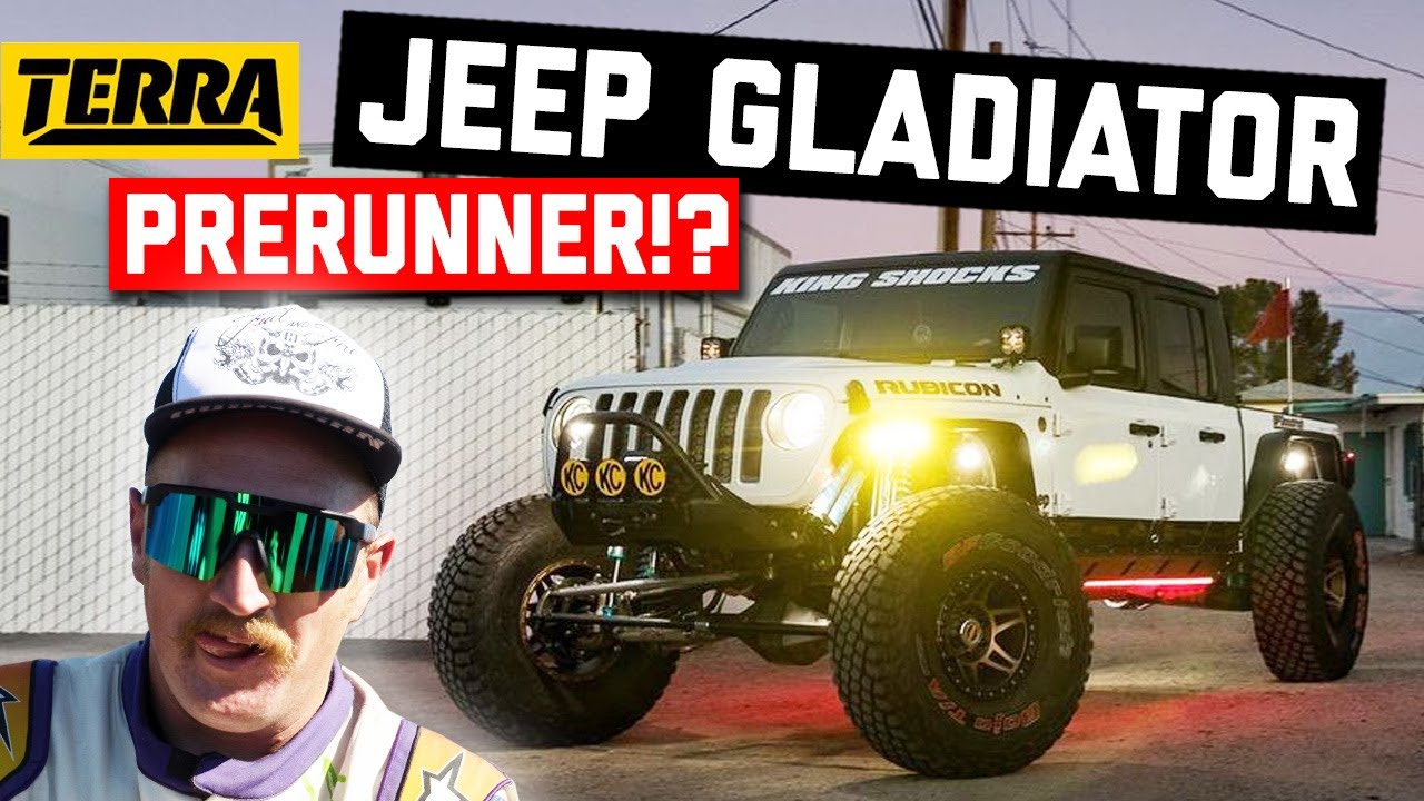 Jeep Gladiator Turned Into Prerunner!? Darren Parsons is a mad man! | BUILT TO DESTROY