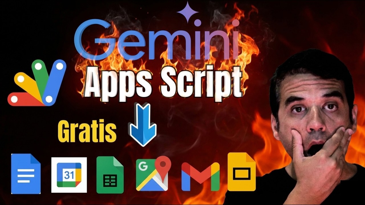 Ya puedes AUTOMATIZAR tus TAREAS con GEMINI + App Script en unos minutos (GRATIS) sin saber código
