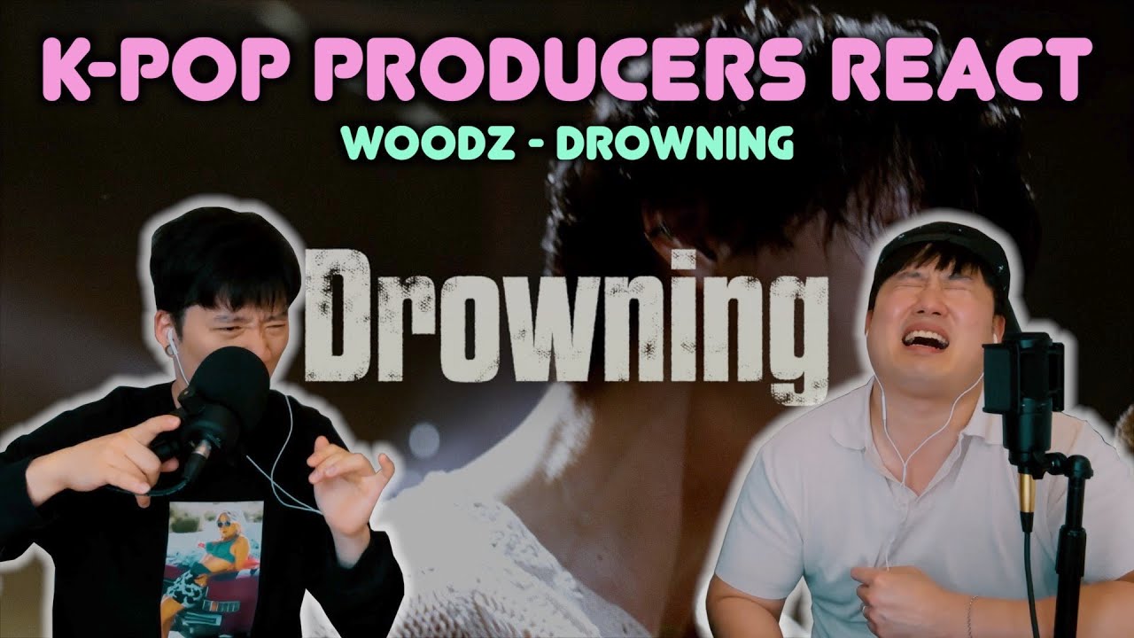 Musicians react & review ♡ WOODZ - Drowning (Live Clip)