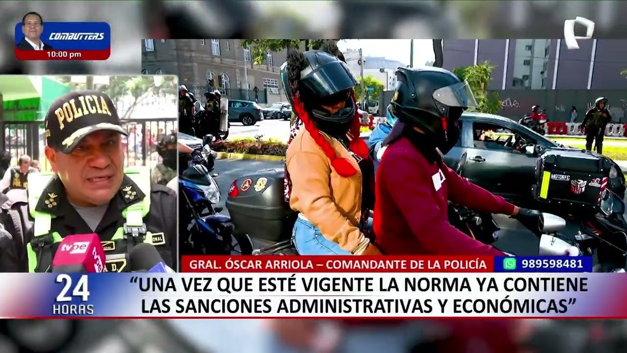 &iquest;C&oacute;mo se har&aacute; la prohibici&oacute;n de 2 personas en una moto anunciada por Jos&eacute; Jer&iacute;?