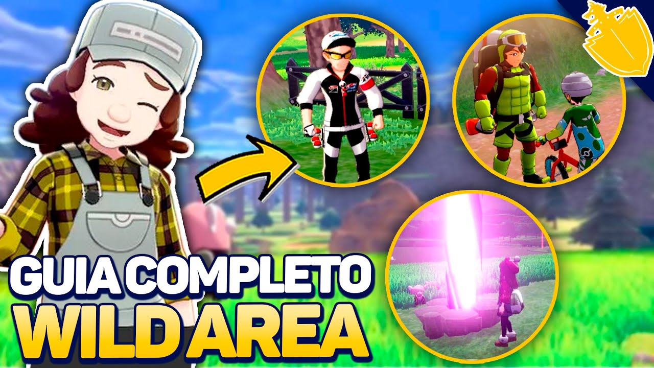 O GUIA DEFINITIVO da WILD AREA em Pok&eacute;mon Sword & Shield