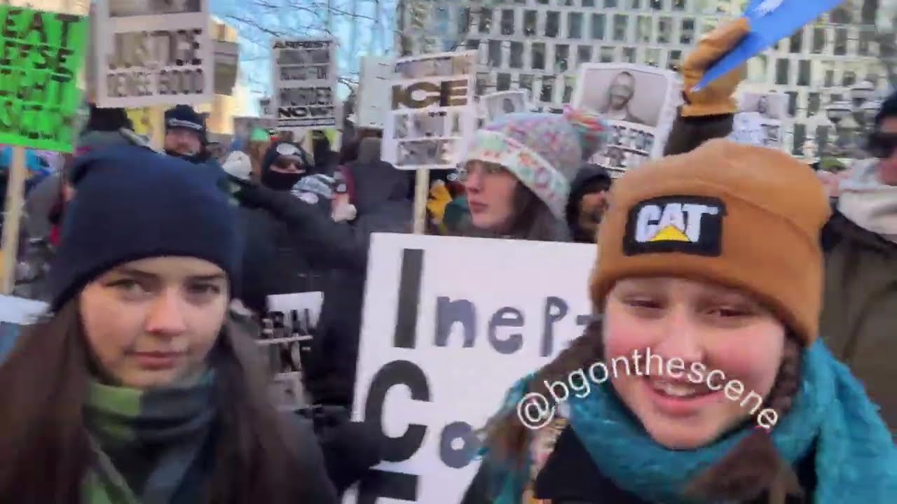 LIVE: Protest Against ICE in Minneapolis, Minnesota