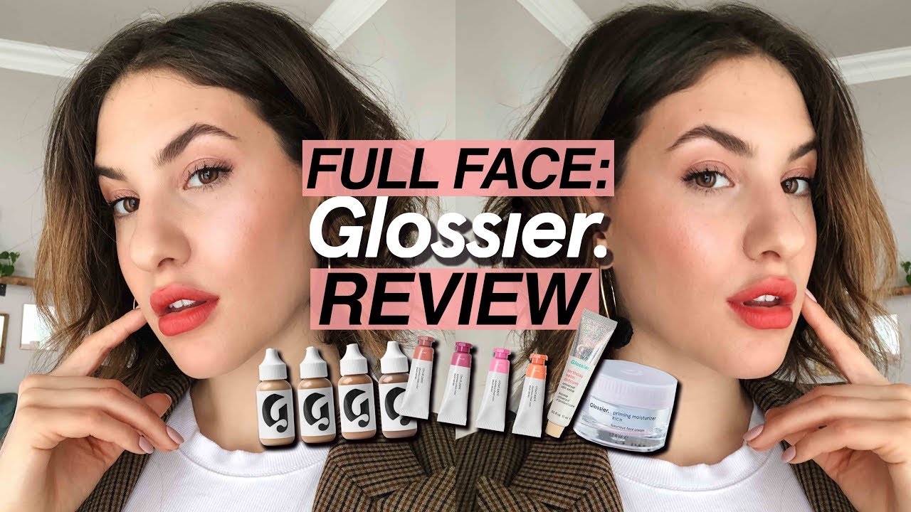 FULL FACE Of GLOSSIER: My THOUGHTS on EVERY Product | Jamie Paige