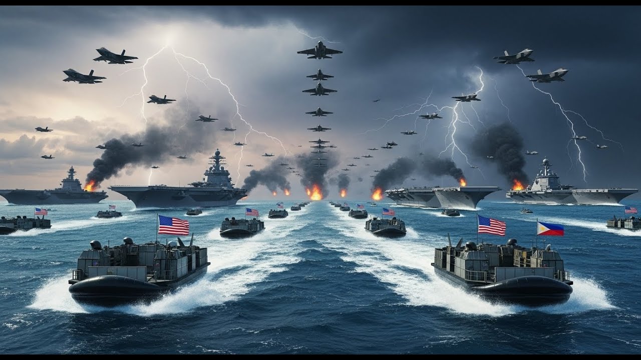 U.S. Navy Arrives in Force: Multiple Warships Dock at Subic Bay, Philippines
