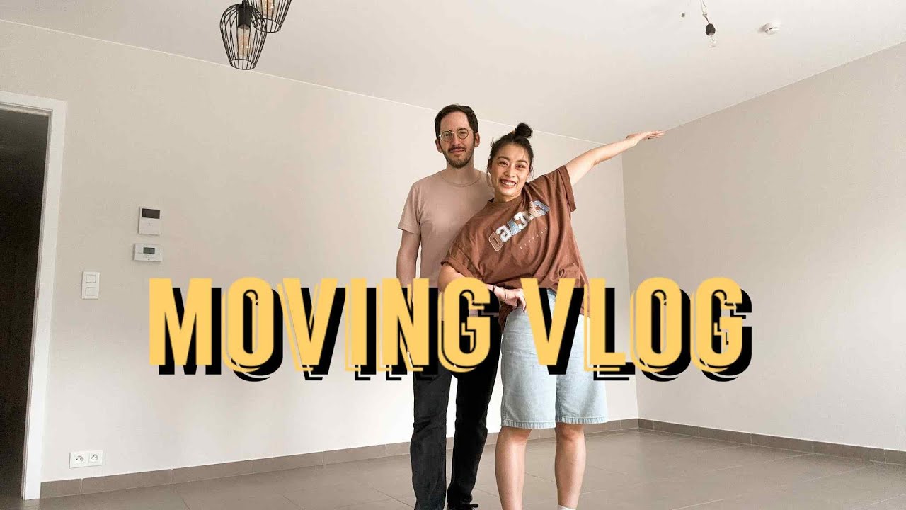 比利時生活 📔 | Moving Vlog 我們搬家啦！舊家的最後一週、不停打包、快閃安特衛普 📦 🚙 🏠