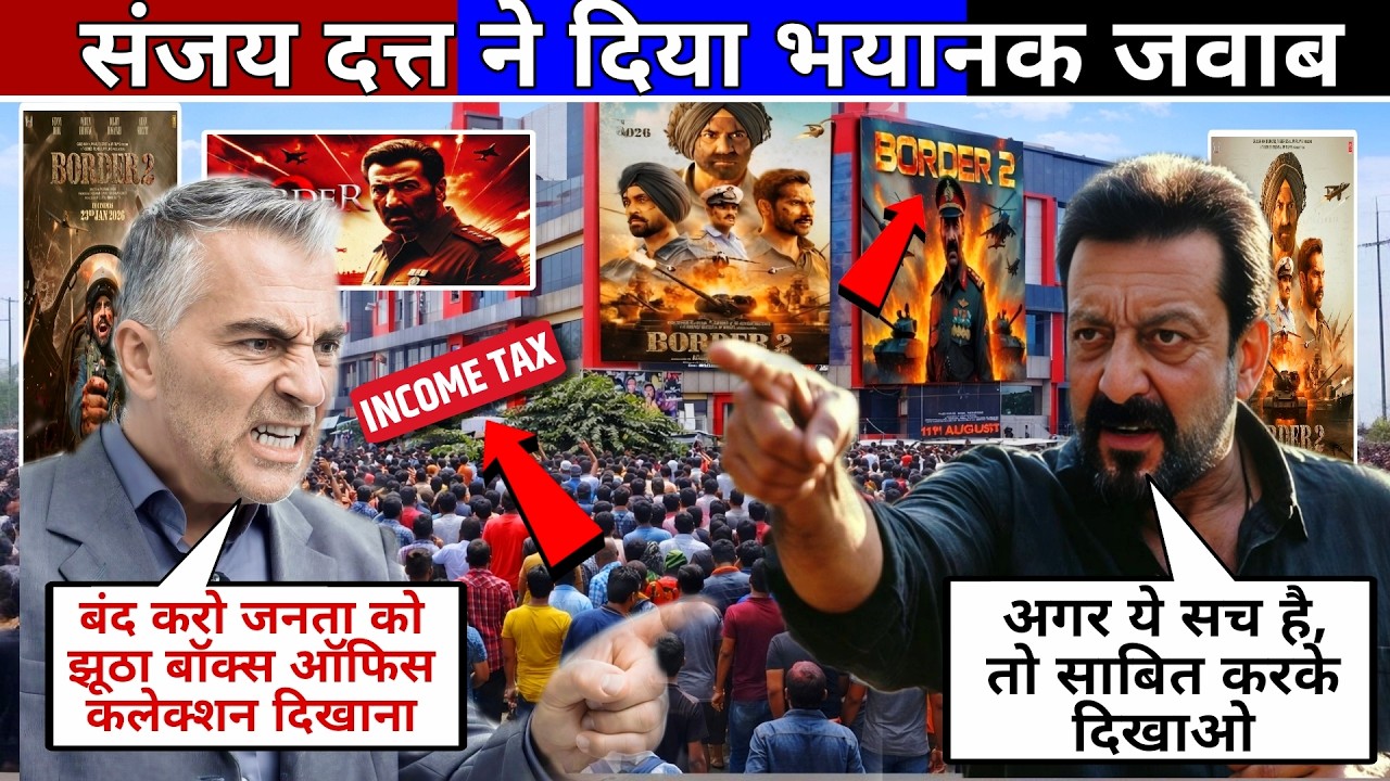 Sanjay Dutt vs Income Tax! SHOCKING Face-Off & Jaw-Dropping Answers 😱 | Bollywood Ka Biggest Moment!