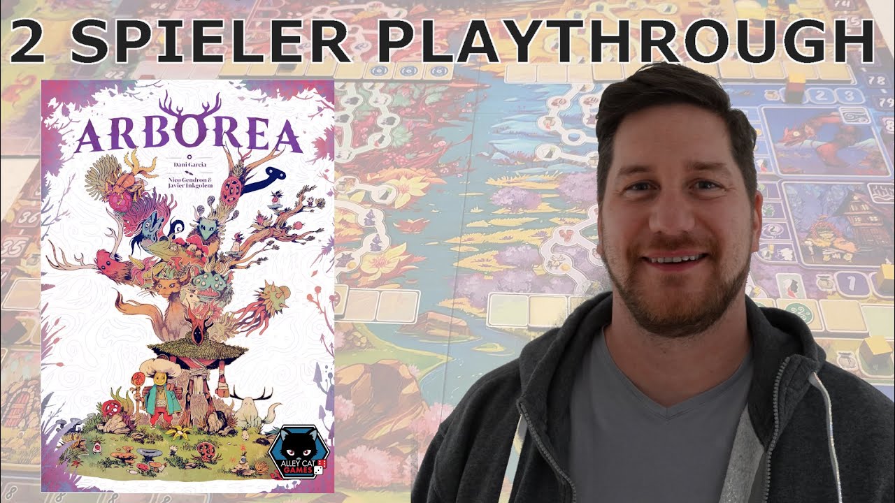 Arborea - Regeln + Zwei Spieler Playthrough - Deutsch