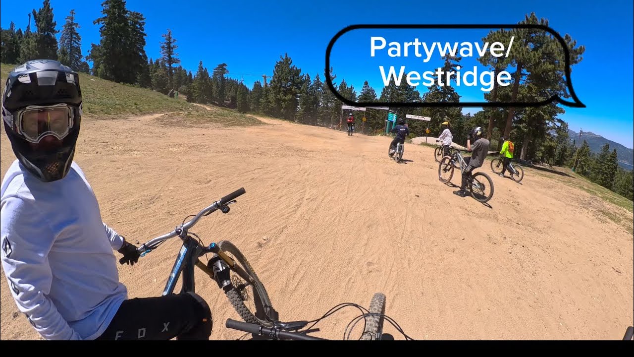 Partywave Westridge Full Trail POV 4K | Snow Summit Bike Park 2025 Opening Day