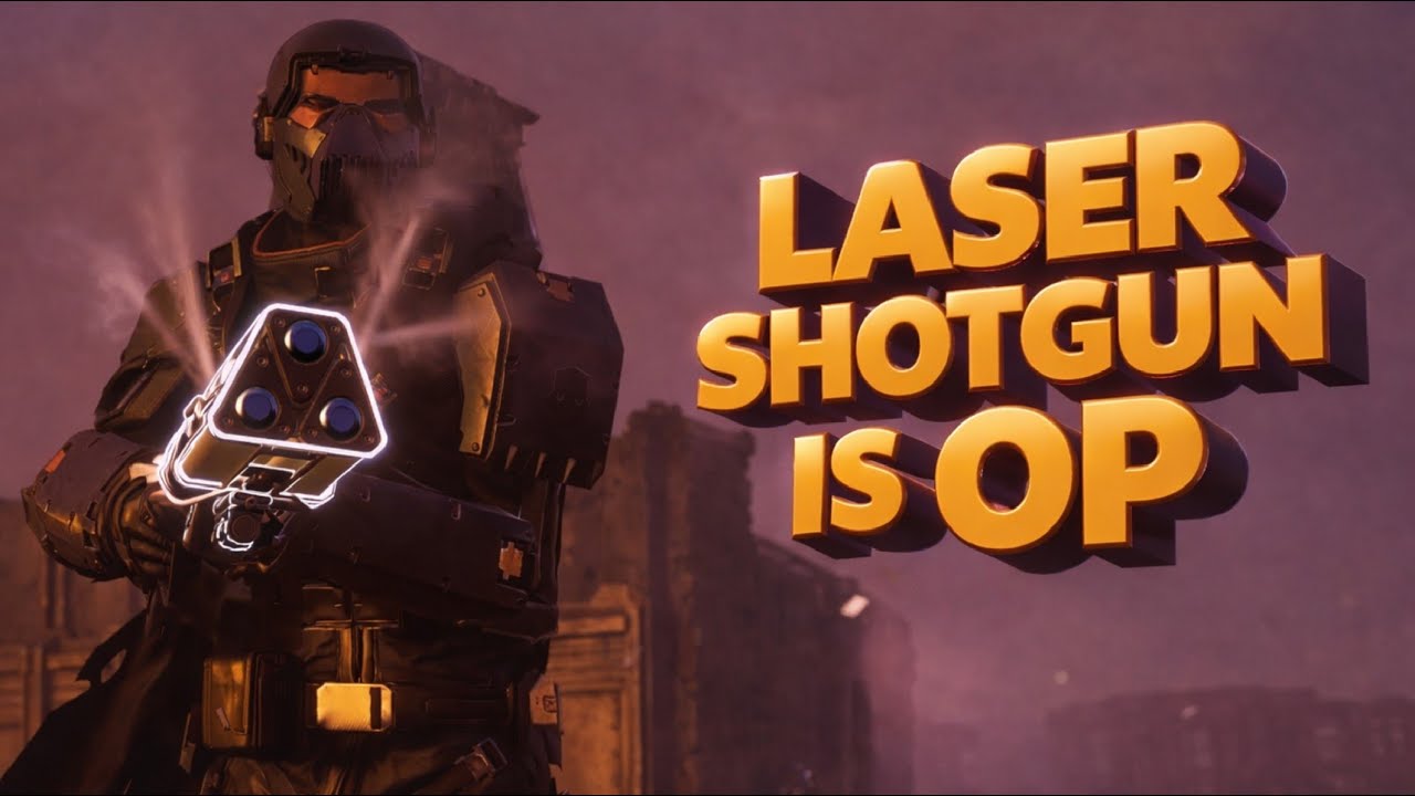 The NEW Laser Shotgun Is INSANE!