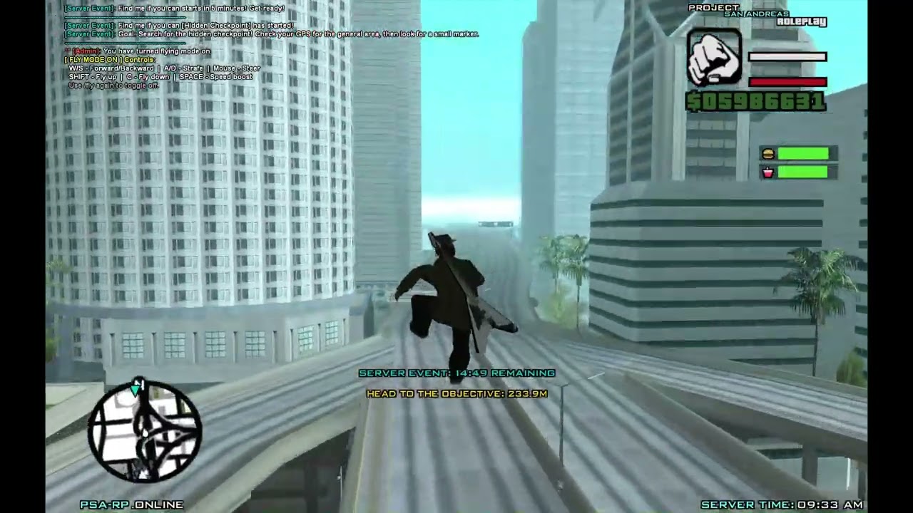PSA-RP | Project San Andreas Roleplay | Automated Events - Hidden Checkpoint