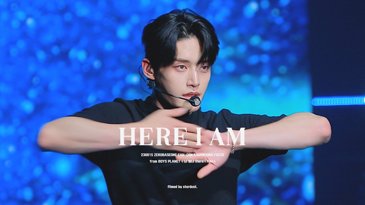 [4K] 230815 ZEROBASEONE FAN-CON '난 빛나 (Here I Am)' 김지웅 직캠 / KIMJIWOONG FOCUS