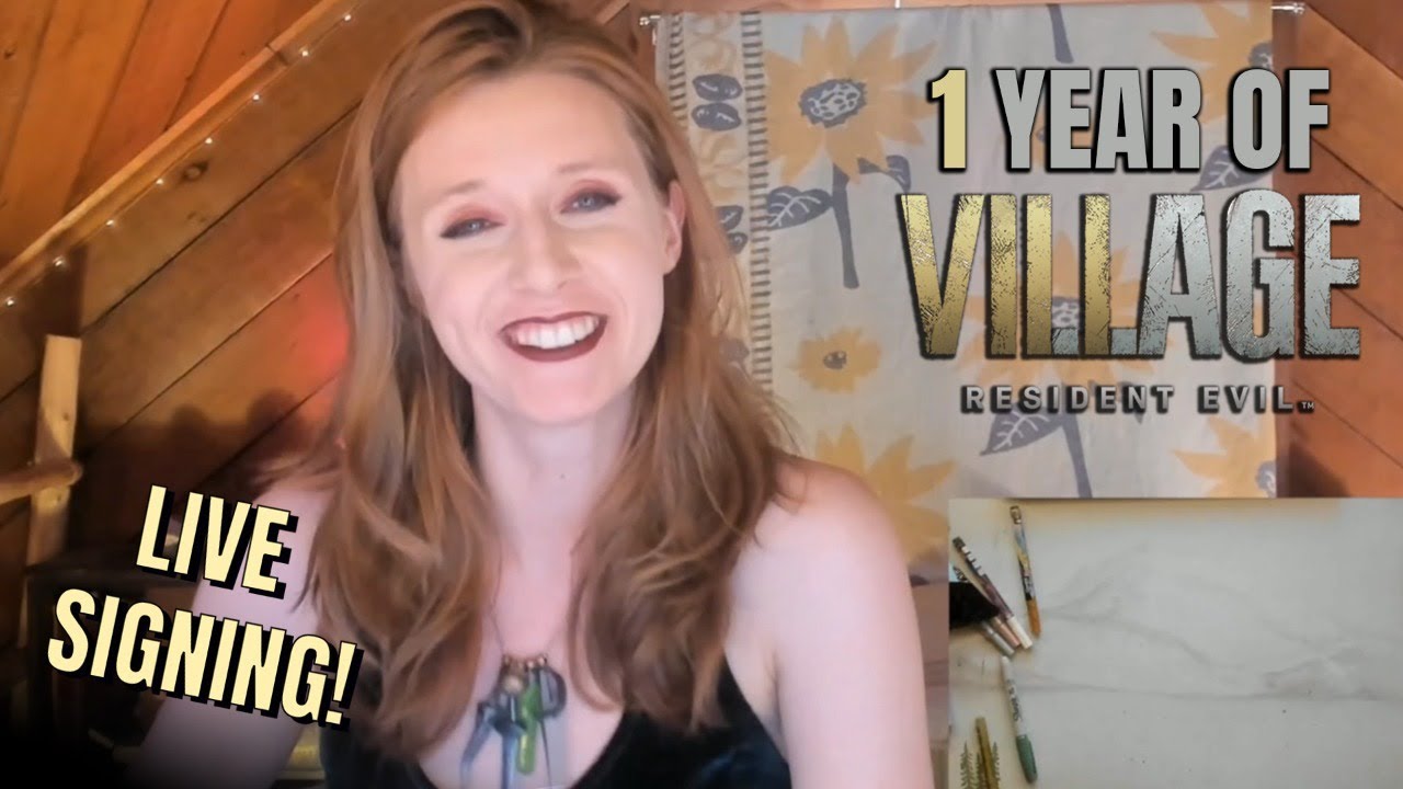 Resident Evil Village Anniversary Live Signing
