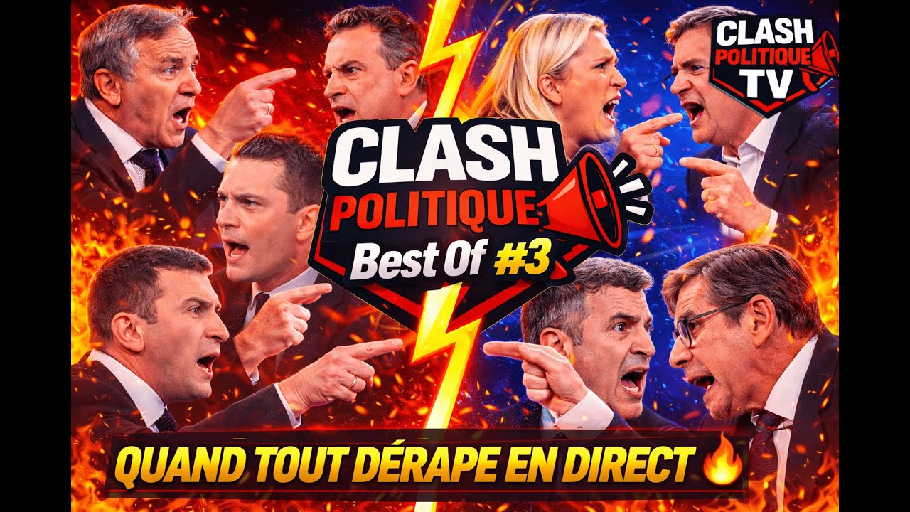 CLASH POLITIQUE &ndash; Best Of #3 : Quand tout d&eacute;rape en direct 🔥 (Politique fran&ccedil;aise)