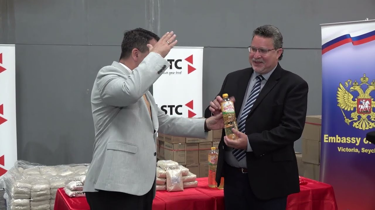 Handover Ceremony of Russian Donation   Monday 13th April 2026