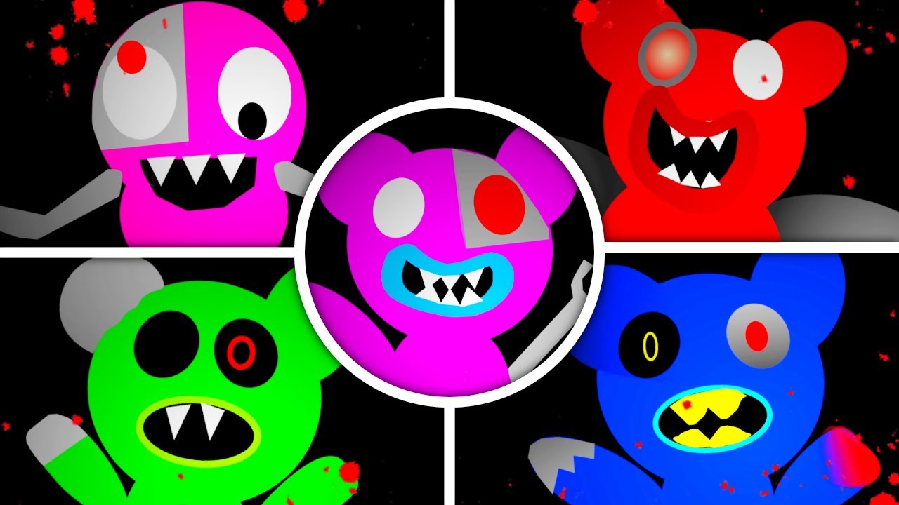 CURSED SUSSY SCHOOLGROUNDS #24!!! (Scratch Horror) | 10 Games | No Commentary