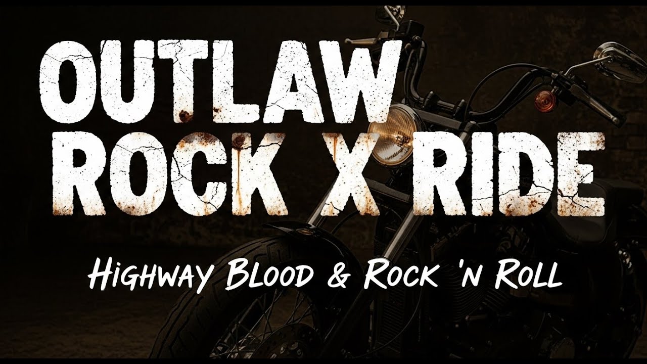 Best Music Outlaw Rock X Ride 🎸 Outlaw Vibes 🔥 Highway Blood & Rock ’n Roll