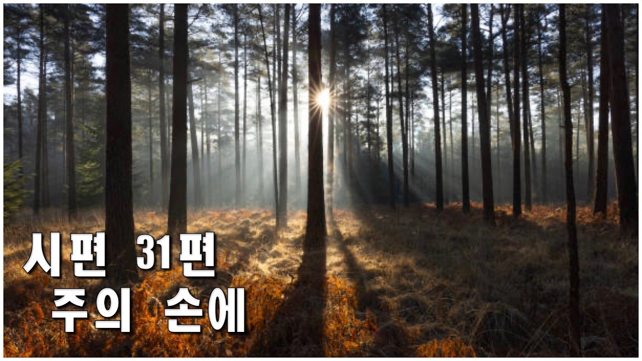시편 31편_주의 손에