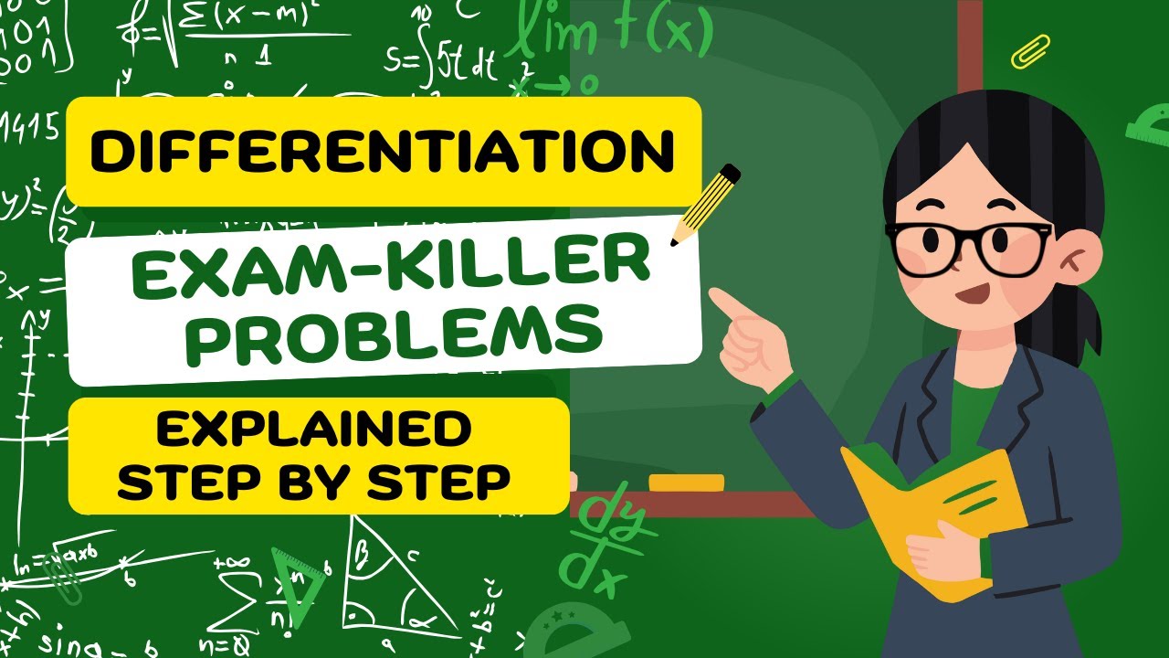 Stop Making These 4 Mistakes in Differentiation Exams!