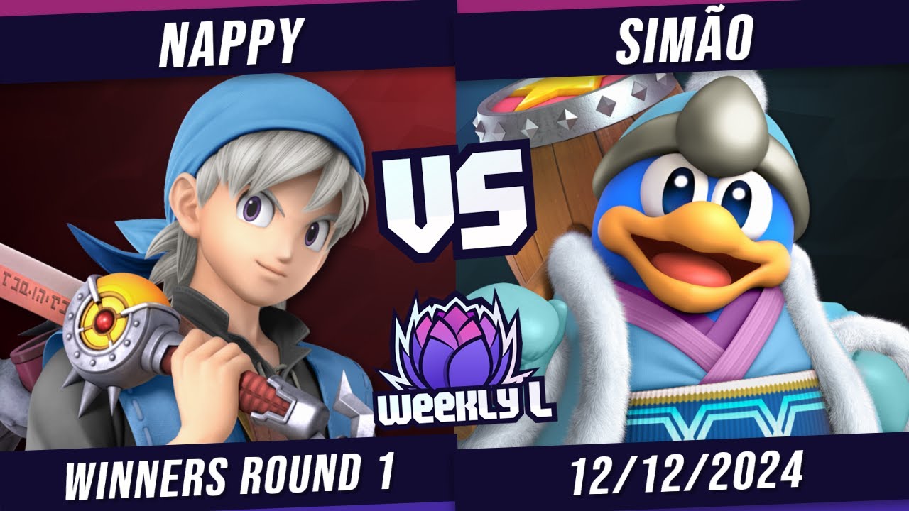 Nappy vs Sim&atilde;o - Weekly L #141 - Winners Round 1 | Hero vs King DeeDeeDee