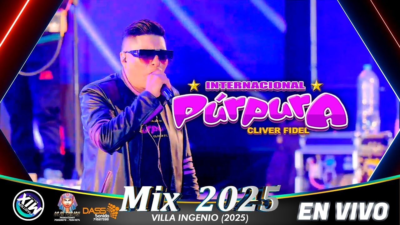 Purpura en Vivo Mix 2025 (Villa Ingenio - El Alto) / Master Mix Bolivia